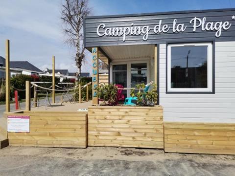 Camping De La Plage - Damgan Buitenkant foto