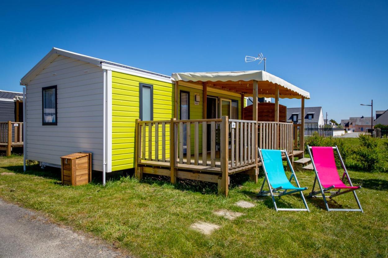 Camping De La Plage - Damgan Buitenkant foto