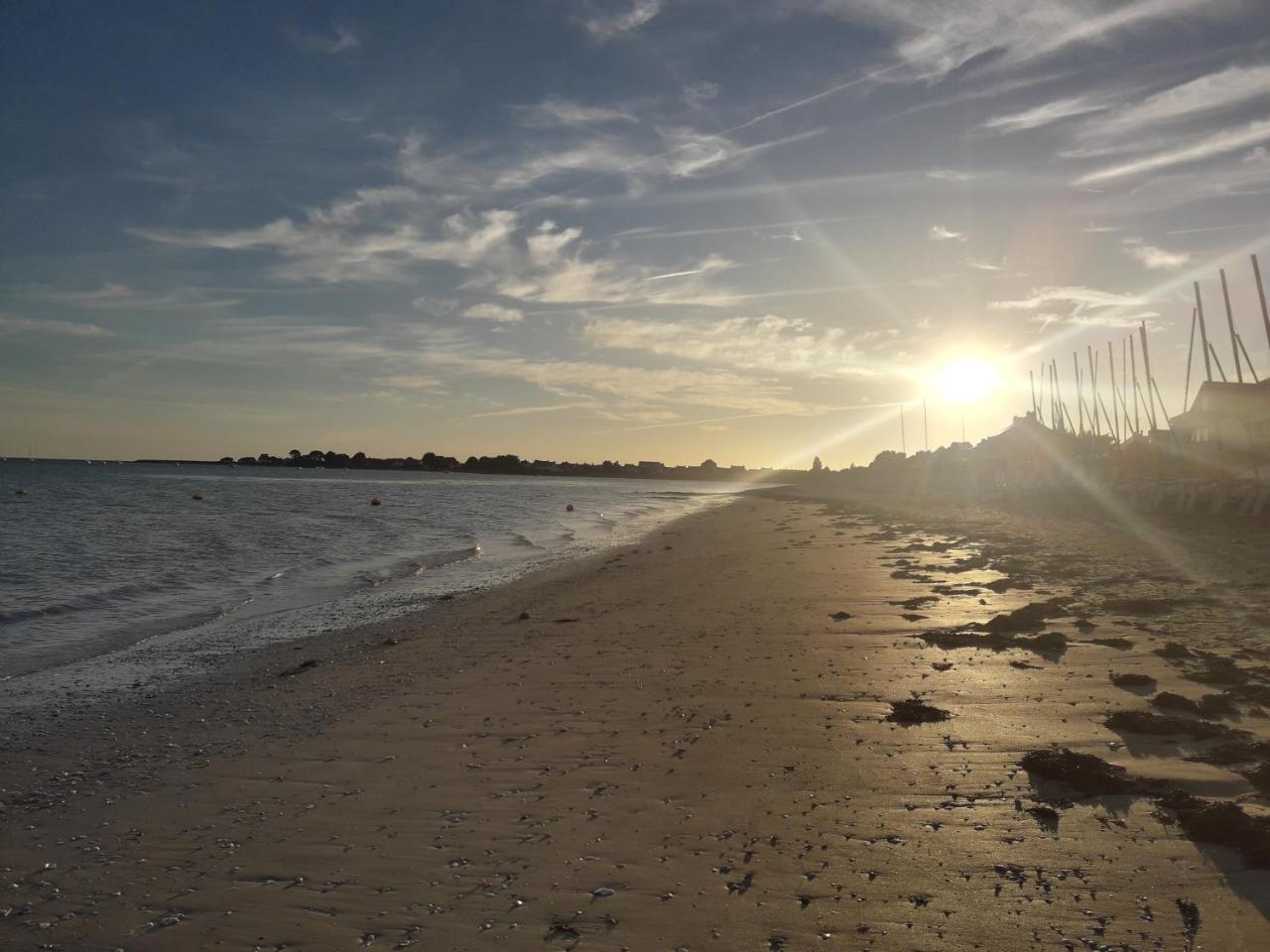 Camping De La Plage - Damgan Buitenkant foto