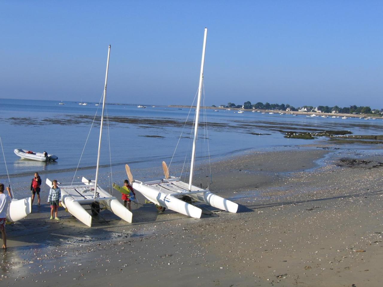 Camping De La Plage - Damgan Buitenkant foto